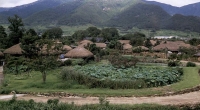 초가집이 살아 있는 전통 옛 마을