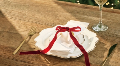 연말의 설렘을 담은 겨울 식탁 배추만두 & 홍가리비 파피요트